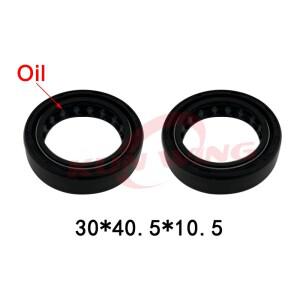야마하 YBR125 YBR 40.5 125cc 바이크 오토바이 부품용 프론트 포크 댐퍼 오일 시일 30x10.5x125