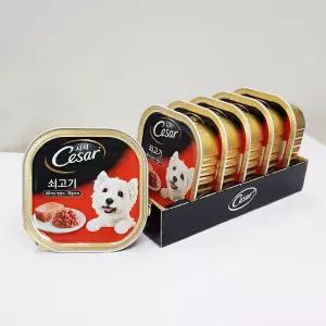 비프 습식사료 100g x 24p 호주산 캔간식 멍뭉이캔간식 동물통조림