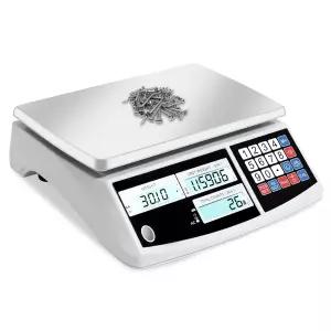 산업 계수 척도 수집가용 동전 무게 부품 및 알람 모드가 있는 디지털 재고 30kg/66파운드 0.1g