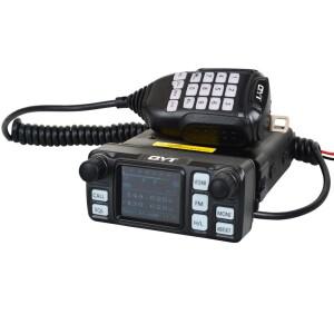 QYT 자동차 워키토키 KT-5000 VHF UHF 듀얼 밴드 미니 소형 컬러 스크린 분리형 전면 패널 VOX 스크램블러