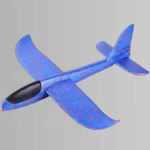 스티로폼 EPP 폼 핸드 에어 글라이더 조립 날리기 비행기 47cm 장난감 M10867
