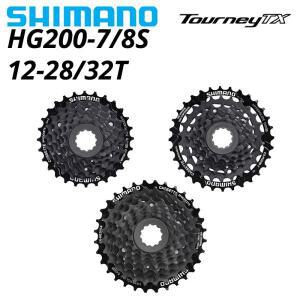 Shimano TOURNEY TX HG200 CS 7 8단 카세트 스프로킷 7s 8S 8v 7v 12-28T 산악 자전거 MTB 체인 32T 28T