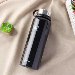 회사원 학생 800ml 진공 핫앤쿨 블랙 더블월 보온병 텀블러 보온 미니 보냉 주전자 캠핑 커피 손잡이