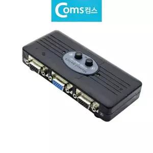 스위치 장치 선택기 모니터 분배기 PC RGB VGA 젠더 전환 셀렉터 역방향 연결