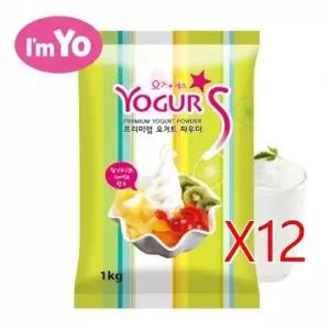 아임요 요거에스 플레인 요거트파우더 1kg x 12개