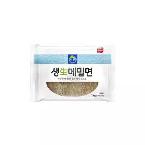 면사랑 생메밀면 전문점용 1Kg 생메밀국수 막국수 여름별미 소바면