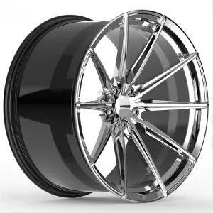 BMW M3 M4 M5 Amg Rs 5X112 5X120 크롬 림용 19 20 21 오목 합금 레이싱 카 휠 18개 제작(15)