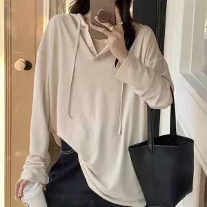 오버핏후드티 내추럴 루즈핏 후드티 베이직 오버핏 데일리 헨리넥