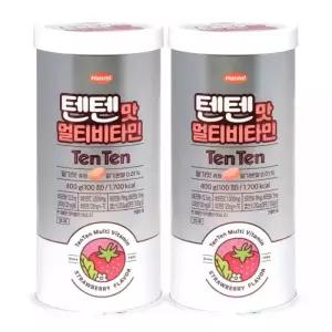 한미 텐텐맛 멀티비타민 어린이 청소년 비타민젤리 100정, 2개