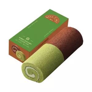 (파리바게뜨) 반반 롤케익 말차&쇼콜라