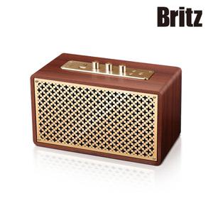 브리츠 BZ-JB5606 레트로 감성 블루투스 스피커 프리미엄 하이파이 USB AUX 인테리어 거실 카페 매장용스피커