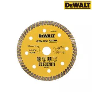 [디월트] DW4724UT / 석재용 다이아몬드날 터보날 4인치 105mm 두께1.2mm