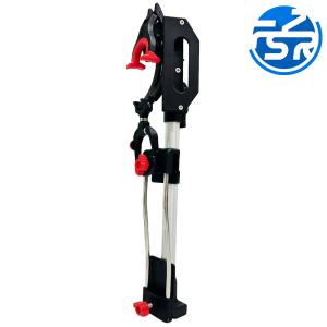 DAJAHINO 3단 밑밥통 거치대 바칸 낚시대 로드 스탠드