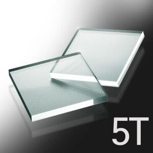 5T/5mm 아크릴 판 투명 백색 검정 재단 제단