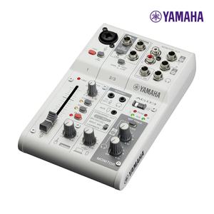 [YAMAHA] AG03 MK2 화이트 라이브 스트리밍 믹서 겸 오디오 인터페이스
