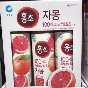 청정원 홍초 자몽 900ml x 3입