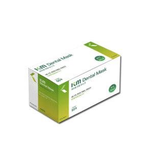 케이엠 덴탈마스크 1통 (50매) KM Dental 일회용마스크 병원 블루