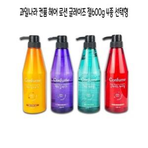 과일나라 컨퓸 헤어 로션 젤 글레이즈 600g 머리 케어 볼륨 컬 컬링 펌 스타일링 남자