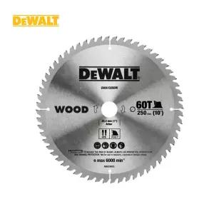 디월트 씬 커프 원형톱날 250mm 목재용 DWA10260W