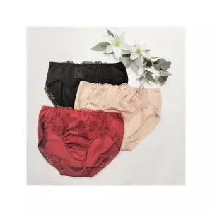 [솔브]비너스 여자속옷 면팬티 미디기장 힙레이스타입 90 105까지 VPTQ863A_P302546519