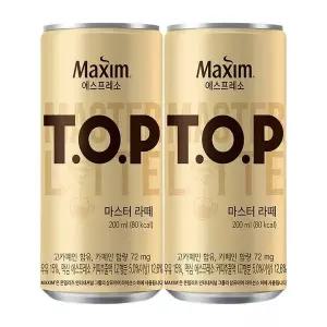 (주)서희에프앤비 맥심 티오피 마스터라떼 200ml 72캔
