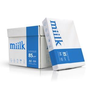 한국제지 밀크 복사지 A4 85g 1박스 5팩 2500매 고품질 선명한 복사용지
