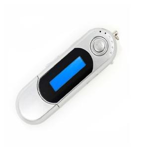코스날 40시간 연속재생 FM라디오 이퀼라이저 USB 메모리 MP3 플레이어_실버 8GB