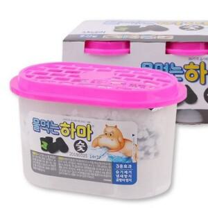 물먹는 습기제거제 숯 옷장 3개입 습기 냄새먹는하마 하마