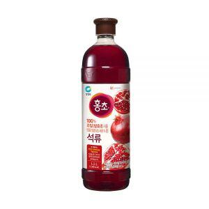 청정원 1+1 홍초 100% 자연발효초 사용 석류 1.5L x 2개