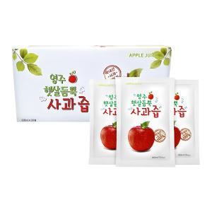 영주햇살듬뿍 사과즙 100ml 30개