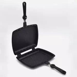 [HS라이프]후라이팬 프라이팬 주방 키친아트 양면팬 생선구이팬 28cm