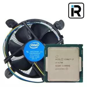인텔 i7 6700 CPU 6세대 스카이레이크 벌크 쿨러포함