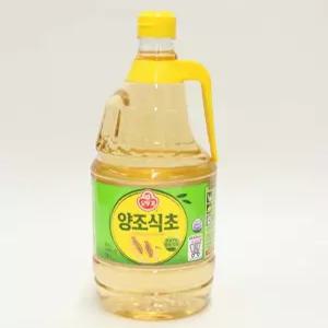 식당재료 가공식품 발효식초 양념 오뚜기 조미료 양조식초 1.8L