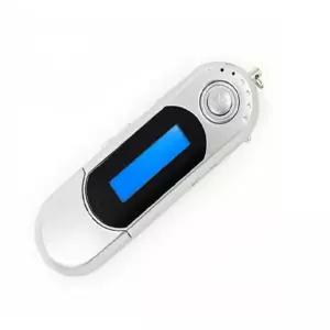 코스날 40시간 연속재생 FM라디오 이퀼라이저 USB 메모리 MP3 플레이어_실버 8GB