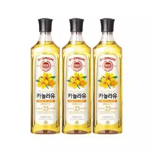 사조 카놀라유 900mL x 3개 - 2115695 사조해표 J