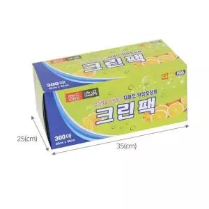 [하프클럽/알티피아]크린팩 300매 중 25x35