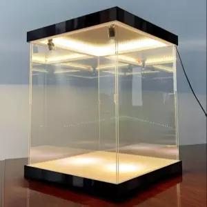 피규어 케이스 led 진열장 투명 전시장 조명 장식장 블럭 진열 링 자동차 레고 보관