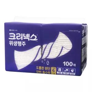 크리넥스 위생행주 키친타올 100매 1팩 