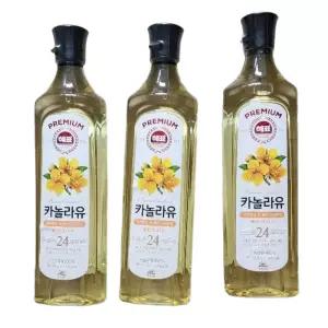 해표 카놀라유 900mL 3개