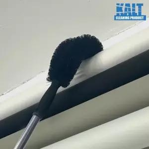 칼트 코브라 거미줄 제거 솔 + 2단 스크류 스텐 봉 천장 틈새 청소 간판 먼지 제거 방충망 폴대
