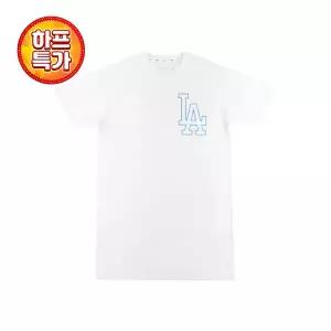 [아웃도어스/MLB]MLB 여성 로고 반팔 원피스 31OP05131-07W