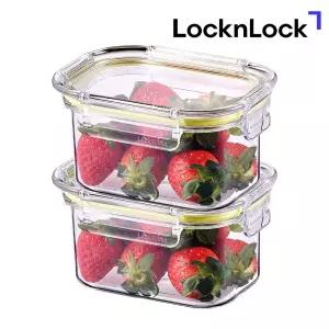 락앤락 올 트라이탄 밀폐용기 450ml 2P 밥보관용기 냉장고정리 반찬통 TOP_LBF402As2