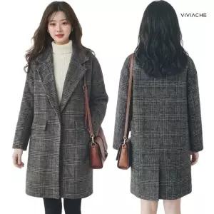 비비아체 카르낙 안감누빔 코트