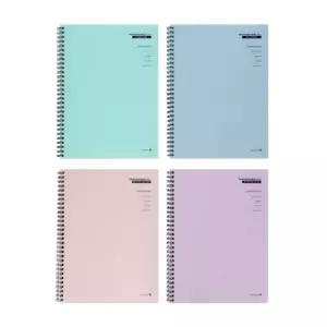 4000 스프링노트 테마컬러 ver.2 16절좌철 필기노트 문구용품 북 사무용품 학생 일기