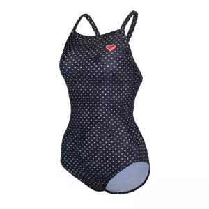 여성 하트 싱글 스트랩 미들컷 원피스 LS2G811 _폴리백증