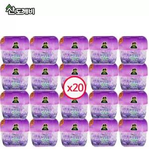 산도깨비 화장실용 방향제 라벤더향 300g x 20개