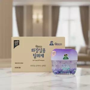 산도깨비 화장실용 탈취제 라벤더 300g 20개