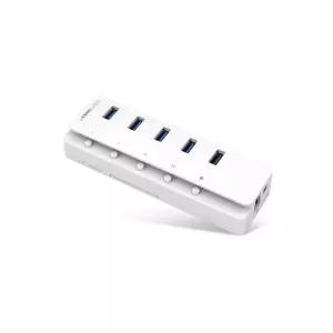 IPTIME UH505 USB3.0 허브 5포트/USB/포트/멀티/어댑터/충전/충전기/타입/5IN1/PC용/노트북/여행용/업소용