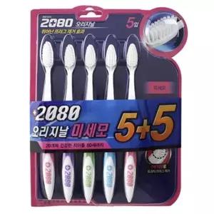 칫솔교정 5플러스5 2080 미세모 어금니