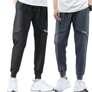 여름 바지 데일리 스판 조거 남성 쿨링 팬츠 밴딩 캐주얼 트레이닝 기능성 운동복 활동복 스포츠 배출 레저